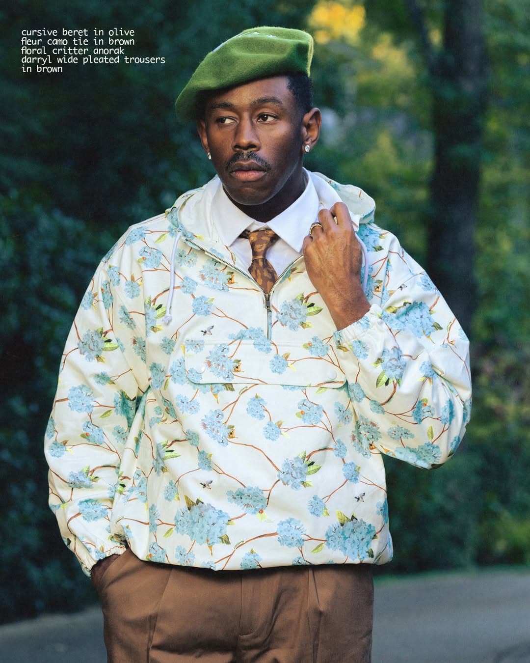 Bold color suit